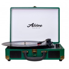 Виниловый проигрыватель Alive Audio GLAM Pine c Bluetooth