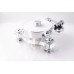 Виниловый проигрыватель Transrotor RONDINO BIANCO FMD с тонармом Transrotor TRA9 Black, MC головкой Transrotor Figaro, Блоком питания Konstant FMD и прижимным диском