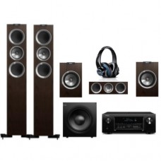 Домашний кинотеатр KEF + AV ресивер Denon AVR-3313