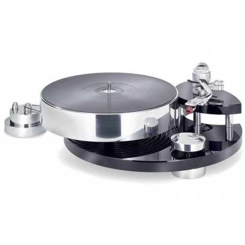 Виниловый проигрыватель Transrotor JUPITER с тонармом Rega RB 220, ММ головкой Transrotor Uccello, стандартным блоком питания и прижимным диском
