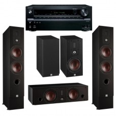 Onkyo TX-NR636 black + Dali IKON 6 mk2 black ash + Dali IKON 1 MK2 black ash + Dali IKON Vokal 2 mk2 black ash