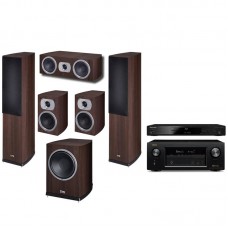Комплект домашнего кинотеатра №17 (Denon + Heco)