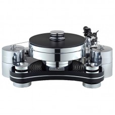 Виниловый проигрыватель Transrotor ZET 3 TMD Black (Черный) с двумя моторами, с тонармом Transrotor TRA9 Black, MC головкой Transrotor Figaro, Блоком питания Konstant M2 Reference и прижимным диском