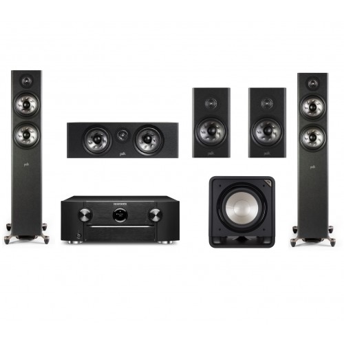 Комплект домашнего кинотеатра Marantz SR6015 black + Polk Audio Reserve R200 black + Reserve R600 black + Reserve R300 center black + HTS SUB 12 black Комплект домашнего кинотеатра Marantz SR6015 black + Polk Audio Reserve R200 black + Reserve R600 black + Reserve R300 center black + HTS SUB 12 black