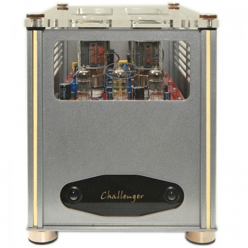 Ламповый усилитель AUDIO VALVE Challenger 180 silver/chrome