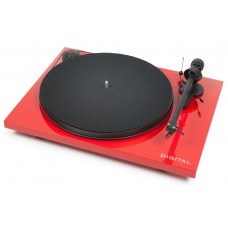 Проигрыватель винила Pro-Ject ESSENTIAL II DIGITAL (OM 5e) red