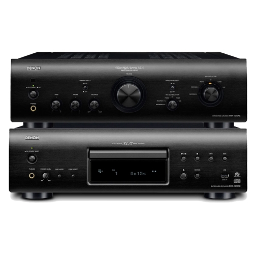 Стереоусилитель Denon PMA-1510AE + DCD-1510AE black