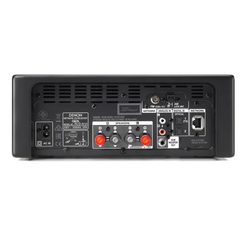 DENON CD-ресивер RCD-N10 ЧЕРНЫЙ
