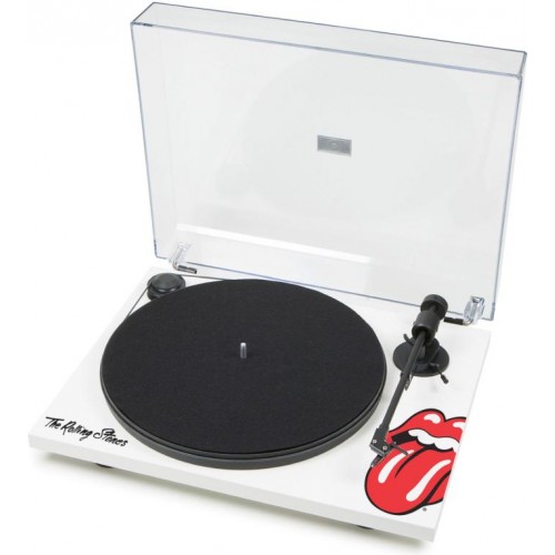 PRO-JECT Проигрыватель пластинок Debut III Rolling Stones OM10 БЕЛЫЙ EAN:9120082380577